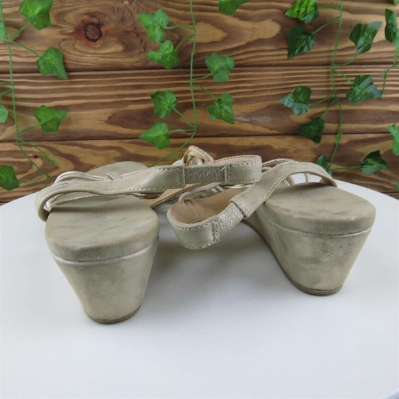 Pesaro Size 10 M Women Sandal Gladiator Taupe Synthetic Mildred - Picture 7 of 10